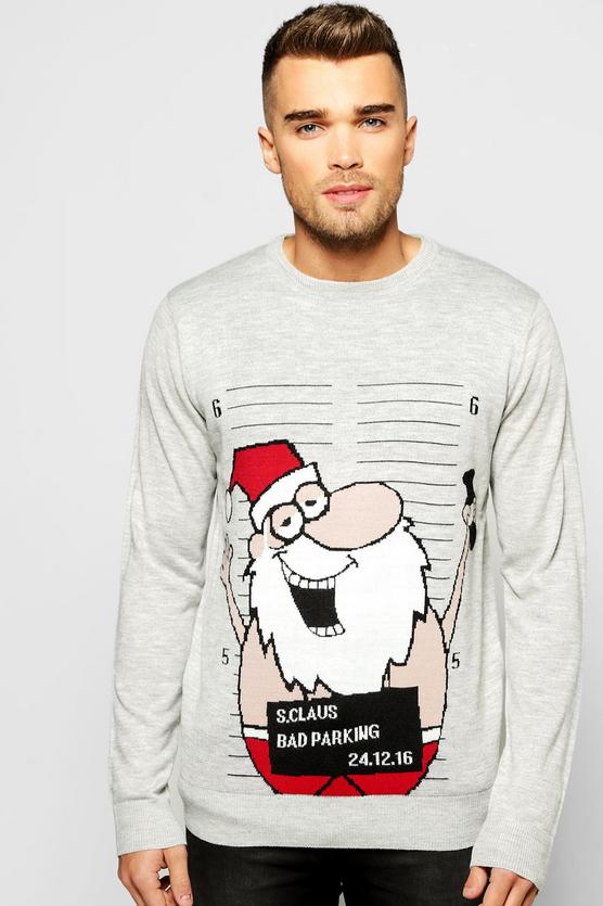 Drunken Santa Christmas Jumper